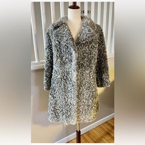 Chic Gray Teddy Jacket for Women